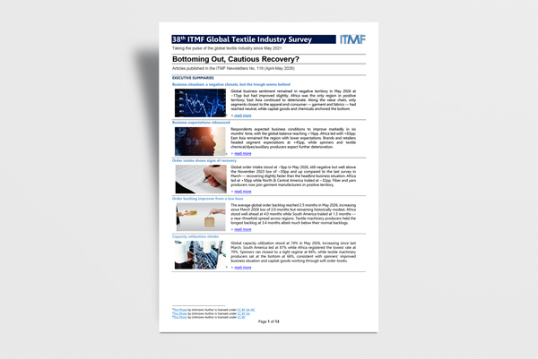 ITMF Global Textile Industry Survey 38th